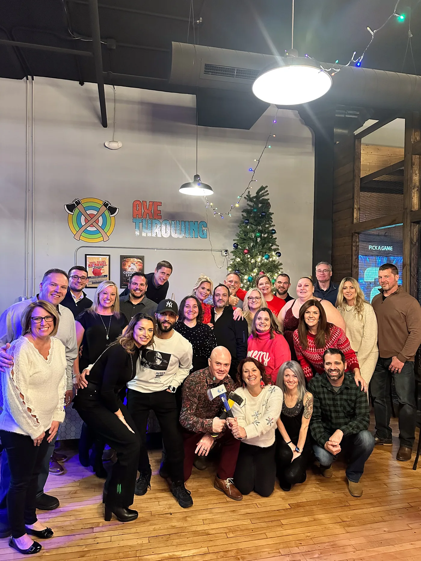 Holiday party space at Two Social